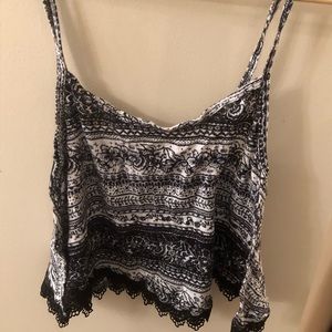 Lacey Cropped Tank